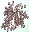 100 4mm Faceted Light Amethyst
